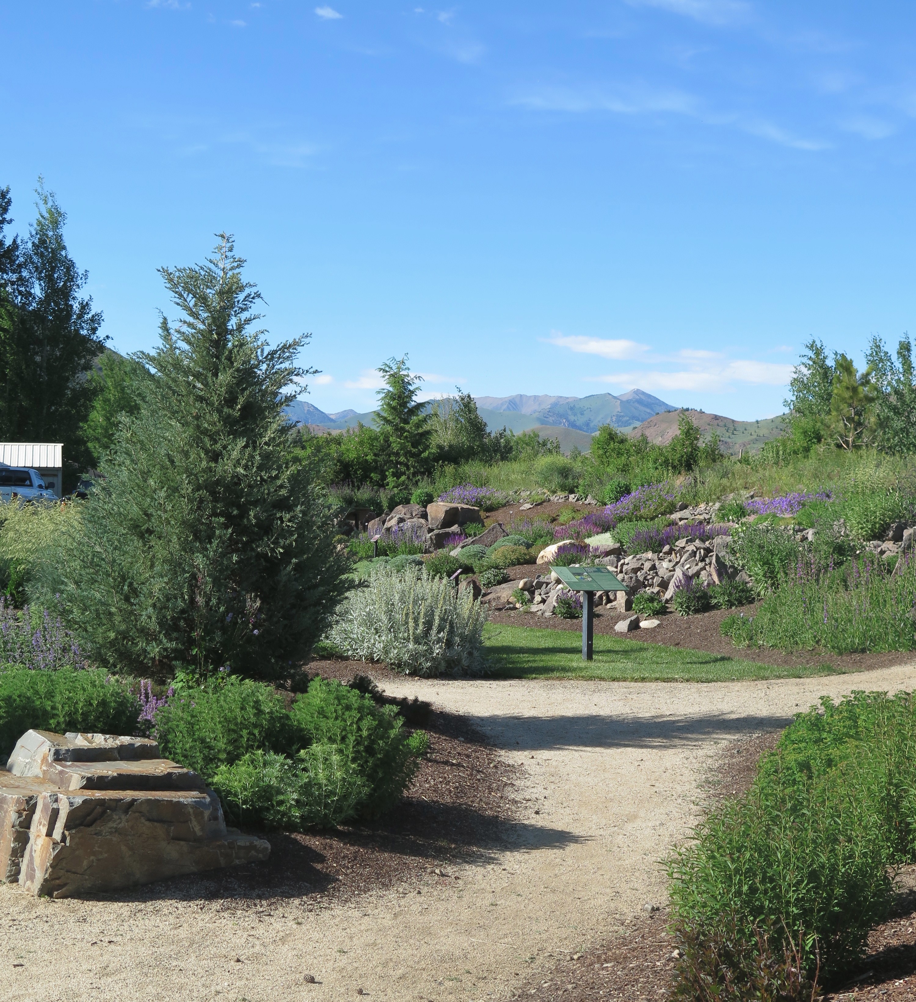 by Laurie Ahern: Solstice Party at the Sawtooth Botanical Garden in Ketchum, ID.