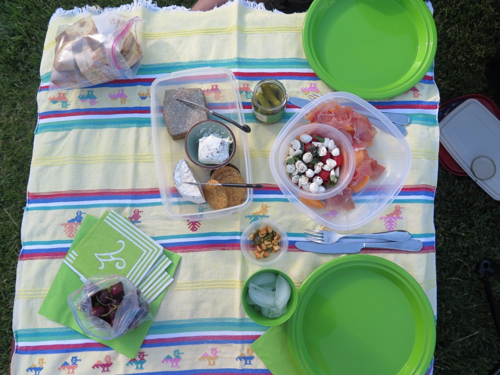 by Laurie Ahern: Our first concert picnic of the summer.